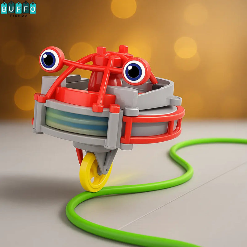 JUGUETE EQUILIBRISTA EN MONOCICLO - Con giroscopio interno