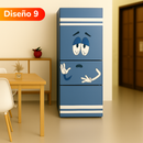 PAPEL ADHESIVO DECORATIVO PARA NEVERAS - Retoques  modernos sin complicaciones