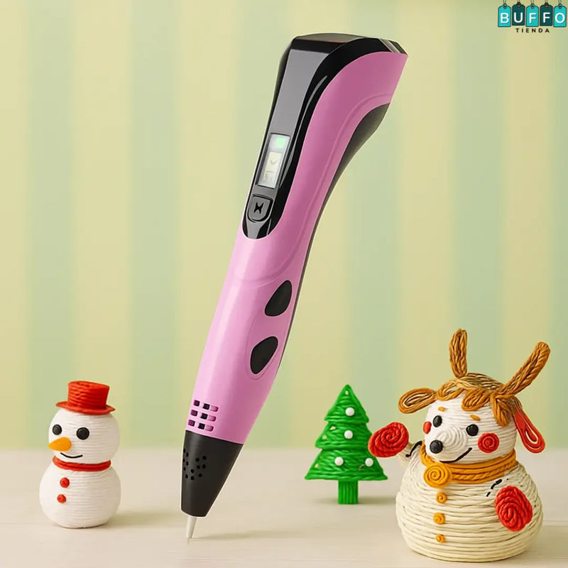 LÁPIZ 3D PARA LA IMAGINACIÓN DE TUS NIÑOS - Crea, diseña y da vida a sus ideas en segundos