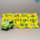 MEGA PISTA MAGNÉTICA INFANTIL - ¡Conecta, arma y acelera la diversión!