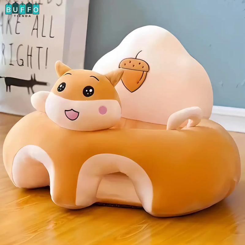 COJIN DE APOYO PARA BEBE - MEJORA LA POSTURA Y EL EQUILIBRIO AL SENTARSE