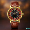 RELOJ LIGE PARA HOMBRES ELEGANTES - Edición Casino tipo Jacob - Resistente al agua