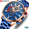 RELOJ DE LUJO PARA HOMBRE - CURREN RESISTENTE AL AGUA MODELO 8415