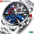 RELOJ DE LUJO PARA HOMBRE - CURREN RESISTENTE AL AGUA MODELO 8415