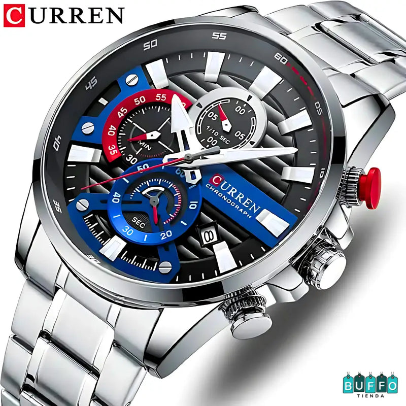 RELOJ DE LUJO PARA HOMBRE - CURREN RESISTENTE AL AGUA MODELO 8415