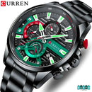 RELOJ DE LUJO PARA HOMBRE - CURREN  8415 RESISTENTE AL AGUA 20 METROS