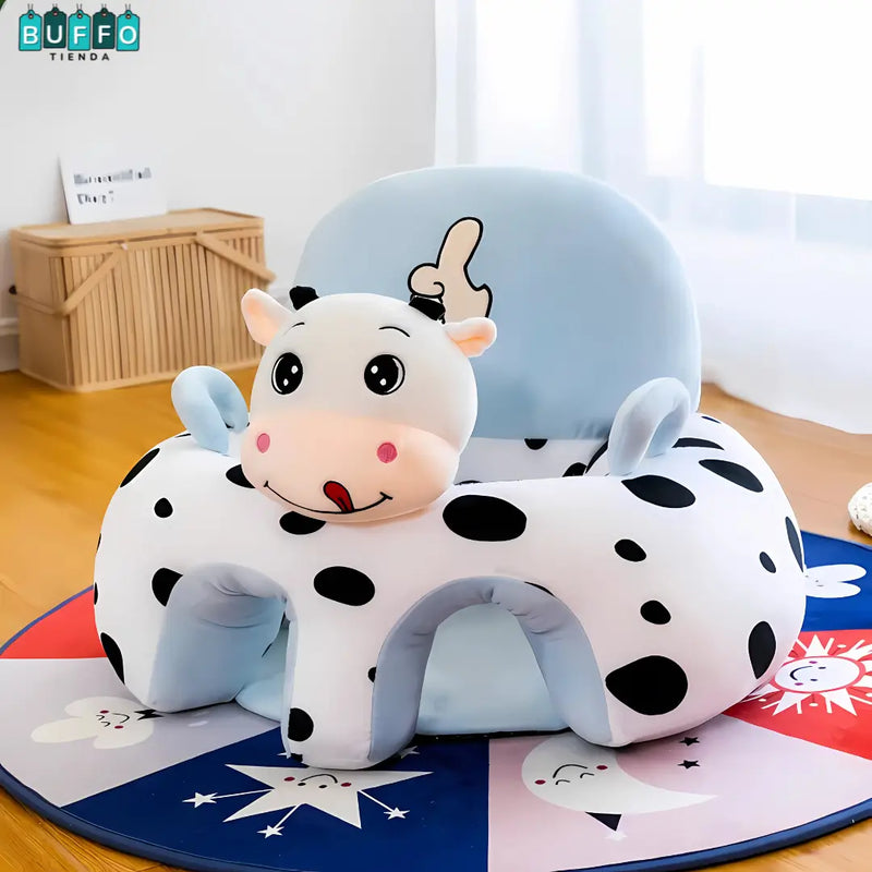 COJIN DE APOYO PARA BEBE - MEJORA LA POSTURA Y EL EQUILIBRIO AL SENTARSE