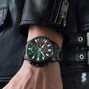 RELOJ DE LUJO PARA HOMBRE - CURREN  8415 RESISTENTE AL AGUA 20 METROS