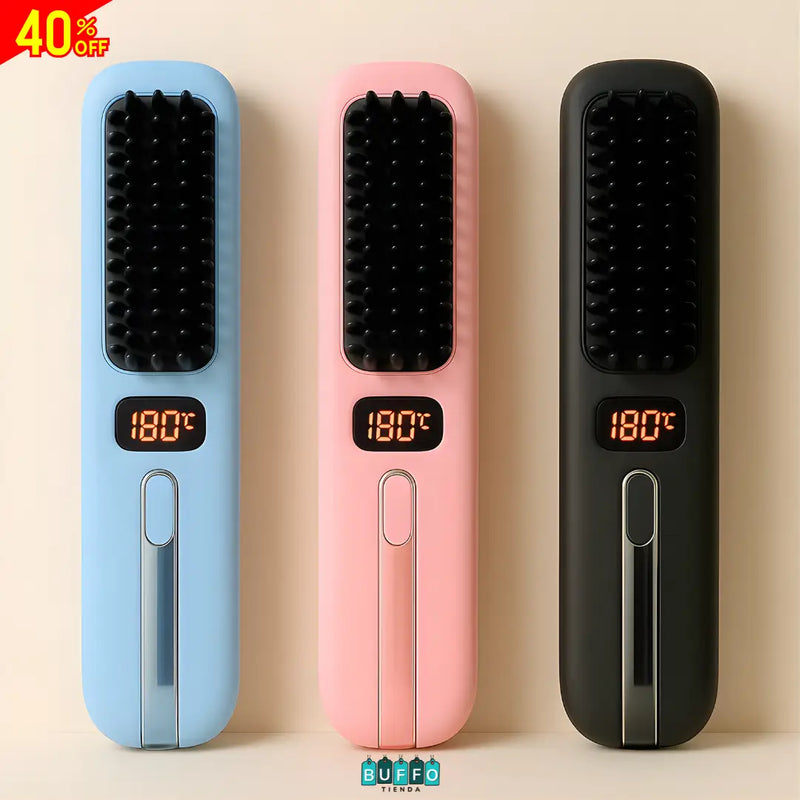 MINI CEPILLO ALISADOR PORTÁTIL - TU CABELLO IMPECABLE EN TODO MOMENTO