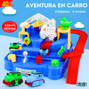 PISTA DE CARROS MONTESSORI PARA NIÑOS - DIVERSIÓN INTERACTIVA SIN FIN