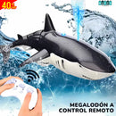 TIBURÓN MEGALODÓN A CONTROL REMOTO - DIVERSIÓN ACUÁTICA SIN FIN