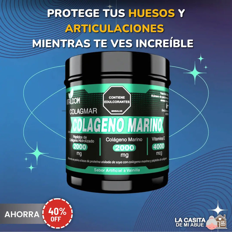 COLAGENO MARINO - REVITALIZA TU BELLEZA Y BIENESTAR DESDE ADENTRO HACIA AFUERA