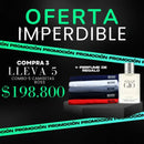 Combo de 5 camisas SLIM  H Boss - Paga 3 y lleva 5 + Perfume de regalo