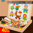 TABLERO CREATIVO 2 EN 1 - juego de arte y imaginación sin límites