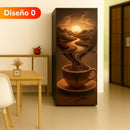 PAPEL ADHESIVO DECORATIVO PARA NEVERAS - Retoques  modernos sin complicaciones