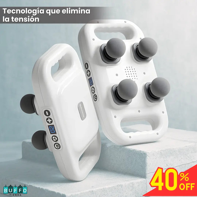 MASAJEADOR PORTÁTIL BODYZEN - ¡Adiós a la tensión muscular en minutos!