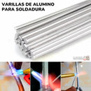 SET DE 10 VARILLAS DE ALUMINIO PARA SOLDAR - LA SOLUCIÓN PARA UNA SOLDADURA FUERTE Y DURADERA