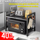ESTANTE DE METAL PARA MICROONDAS - ENVIO GRATIS (🥈