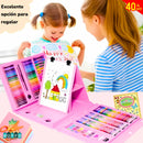 SET DE ARTE DE 208 PIEZAS - IMPULSA LA CREATIVIDAD Y HABILIDADES ARTISTICAS