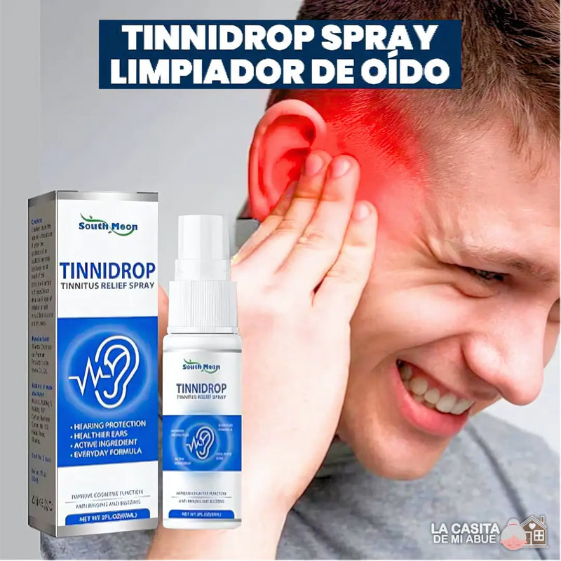 TINNIDROP® - SPRAY LIMPIADOR DE CERA DE OIDO