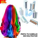 10 PEINES DE TIZA PARA TEÑIR EL CABELLO - LAVABLES Y NO DAÑA EL CABELLO