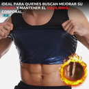 FAJA DE HOMBRE TIPO SAUNA - ACELERA EL CALOR CORPORAL PARA AUMENTAR LA SUDORACION
