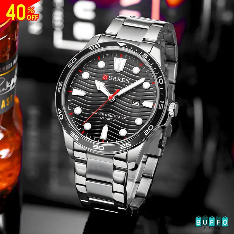 RELOJ CURREN ELEGANTE PARA HOMBRES - MODELOS 8426 RESISTENTE AL AGUA