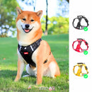 ARNÉS TIPO PECHERA REFLECTANTE PARA PERROS SIN CORREA - Tabla de medidas abajo