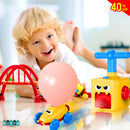 CUBO LANZADOR DE AUTOS CON GLOBOS - DIVERTIDO Y EDUCATIVO PARA TU PEQUEÑO
