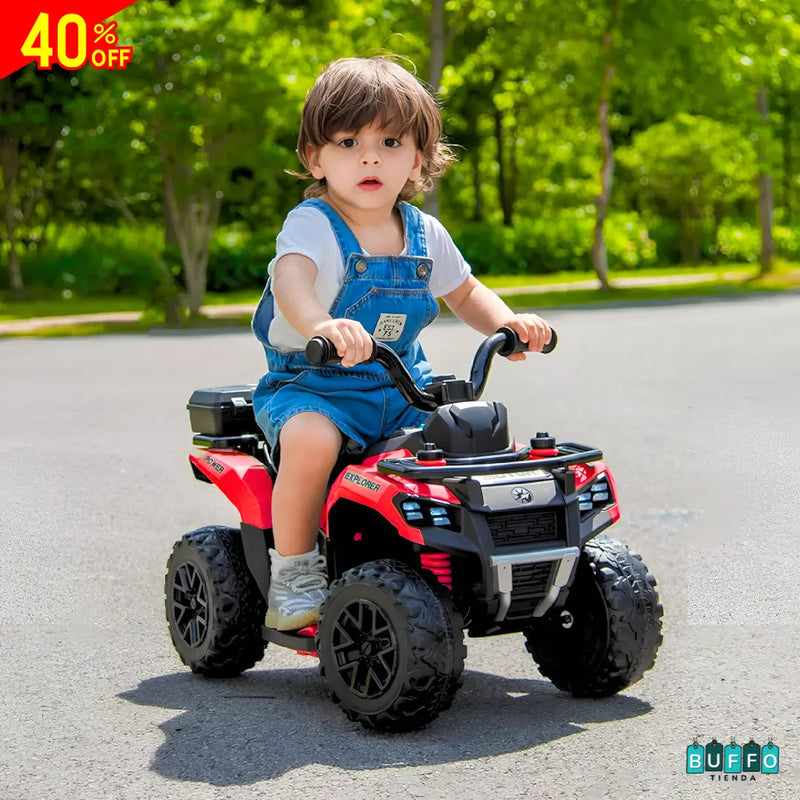 CUATRIMOTO ELÉCTRICA PARA NIÑOS - EL REGALO IDEAL PARA QUE SE DIVIERTA