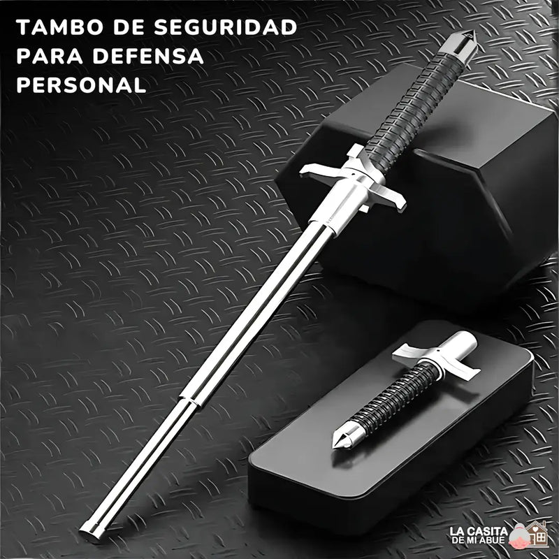 BASTÓN TAMBO PARA AUTODEFENSA - HERRAMIENTA DE SEGURIDAD PERSONAL