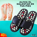 SANDALIAS CON MASAJES DE ACUPUNTURA - RELAJA Y REACTIVA TU CUERPO