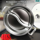 OLLA DOBLE COMPARTIMIENTO - ¡Cocina sin mezclar sabores!