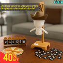 EL AHORCADO DEL OESTE - Adivina la palabra antes de que el vaquero se quede sin suerte