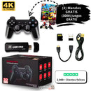 CONSOLA RETRO GAME STICK X2 DE 128 GB - DISRUTA DE MÁS DE 3.000 JUEGOS CLÁSICOS