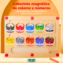 JUEGO DIDÁCTICO DE LABERINTO MAGNÉTICO MONTESSORI - DIVERTIDO Y EDUCATIVO