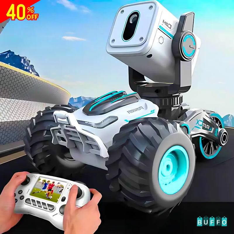 CARRO A CONTROL REMOTO CON CÁMARA - CAPTURA VIDEOS DE ALTA CALIDAD