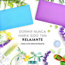 ALMOHADA DE AROMATERAPIA - Espuma indeformable viscoelástica, aroma a Lavanda🪻