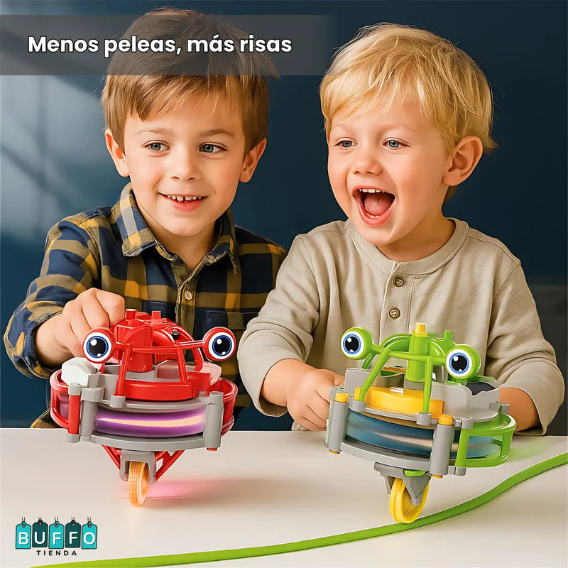 JUGUETE EQUILIBRISTA EN MONOCICLO - Con giroscopio interno