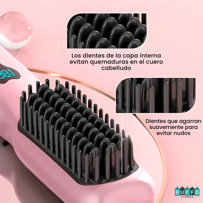 MINI CEPILLO ALISADOR PORTÁTIL - TU CABELLO IMPECABLE EN TODO MOMENTO