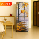 PAPEL ADHESIVO DECORATIVO PARA NEVERAS - Retoques  modernos sin complicaciones