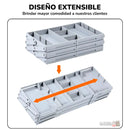 ORGANIZADOR PLEGABLE DE 3 NIVELES PARA CAJONES - MAXIMIZA EL ESPACIO EN TUS CAJONES