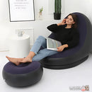 SOFÁ INFLABLE 2 EN 1 - COMODIDAD SIN OCUPAR ESPACIO