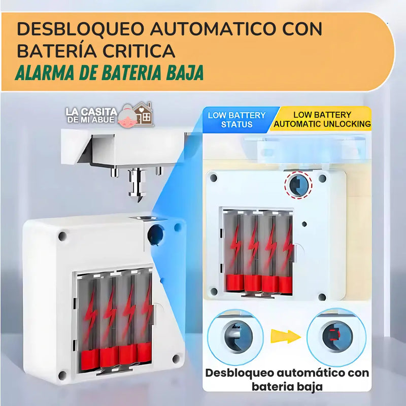 CERRADURA INVISIBLE DE APERTURA CON TARJETA - CONVIERTE CUALQUIER CAJON EN UNA CAJA FUERTE