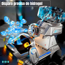 PERRO ROBOT LANZADOR DE HIDROGEL A CONTROL REMOTO - DIVERSIÓN SIN FIN