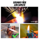 SET DE 10 VARILLAS DE ALUMINIO PARA SOLDAR - LA SOLUCIÓN PARA UNA SOLDADURA FUERTE Y DURADERA