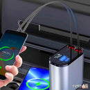 CARGADOR RETRÁCTIL 4 EN 1 PARA AUTO - CARGA VARIOS DISPOSITIVOS AL MISMO TIEMPO