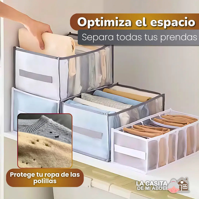 CAJONERAS GUARDA ROPA X 3 UNIDADES