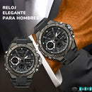 RELOJ DEPORTIVO PARA HOMBRES - Modelo sanda 6008 resistente al agua 20 metros