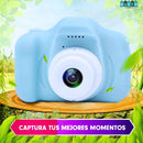 MINI CÁMARA DIGITAL PARA NIÑOS - PROYECTA SUS MOMENTOS ESPECIALES